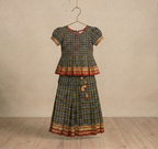 Pure Handloom Ilkal Parkar Polak Set